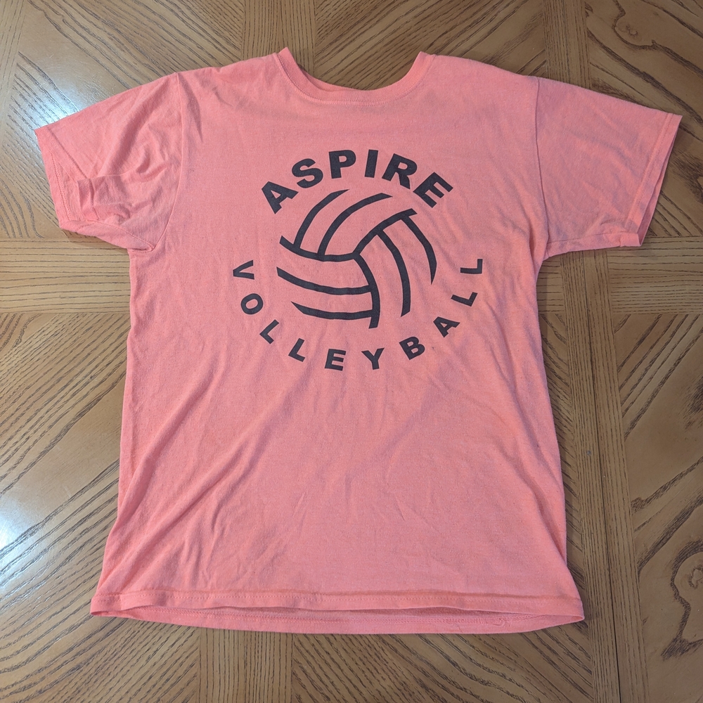 Aspire Kids Volleyball T-Shirt - Pink